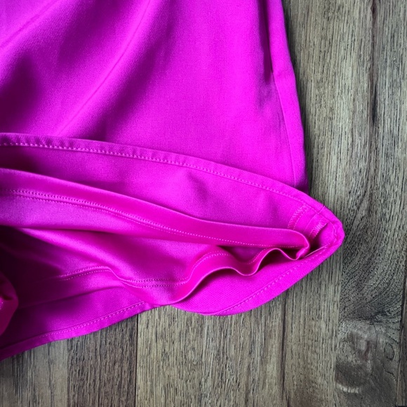 NWT Express Skort Hot Pink Fuschia Women’s Sz M Party Glam Streetwear Barbiecore - Picture 6 of 11